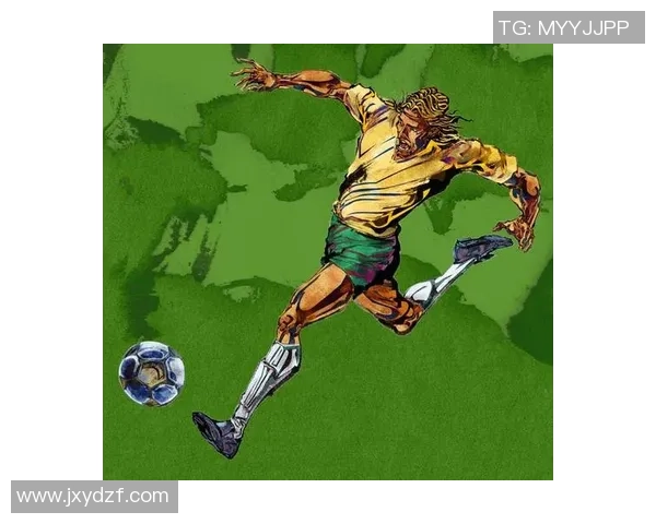 足球球星风采插画集 展现经典球员瞬间与独特个性